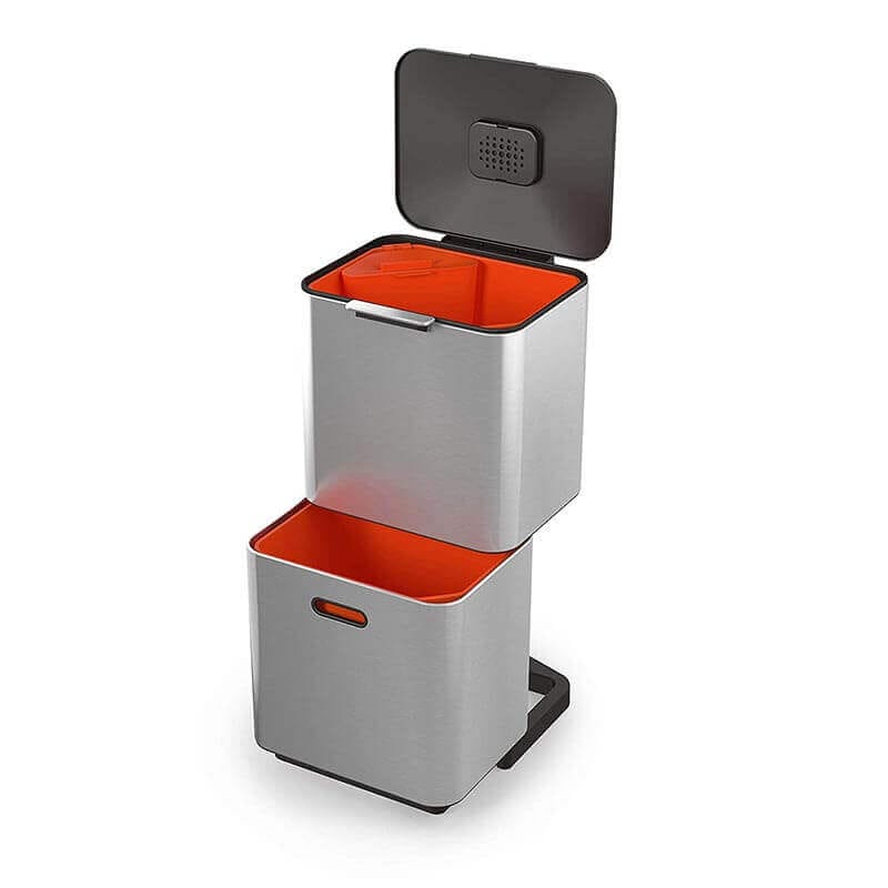 totem-max-stainless-steel-1 Joseph Joseph Totem Max Stainless Steel Recycling Bin