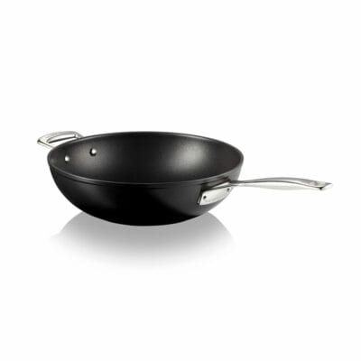 Le Creuset Toughened Non-Stick Stir-Fry Pan with Helper Handle 30cm