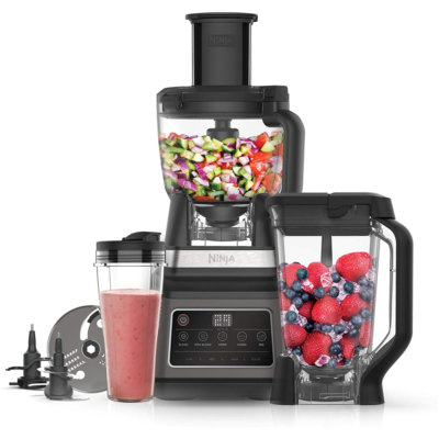 Ninja BN800UK Food Processor in Black/Sliver
