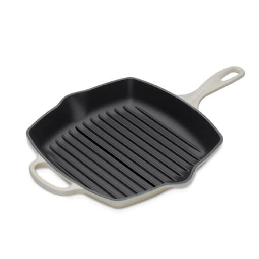 Le Creuset Signature Square Grillit 26 Meringue Le Creuset Signature Square Grillit 26 Meringue
