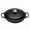 Le Creuset Shallow Casserole Satin Black 26cm Le Creuset Shallow Casserole Satin Black 26cm