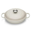 Le Creuset Signature Cast Iron Shallow Casserole Dish in Meringue 26cm Le Creuset Signature Cast Iron Shallow Casserole Dish in Meringue 26cm
