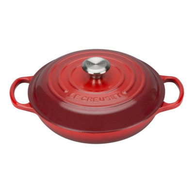 Le Creuset Shallow Casserole Cerise 26cm