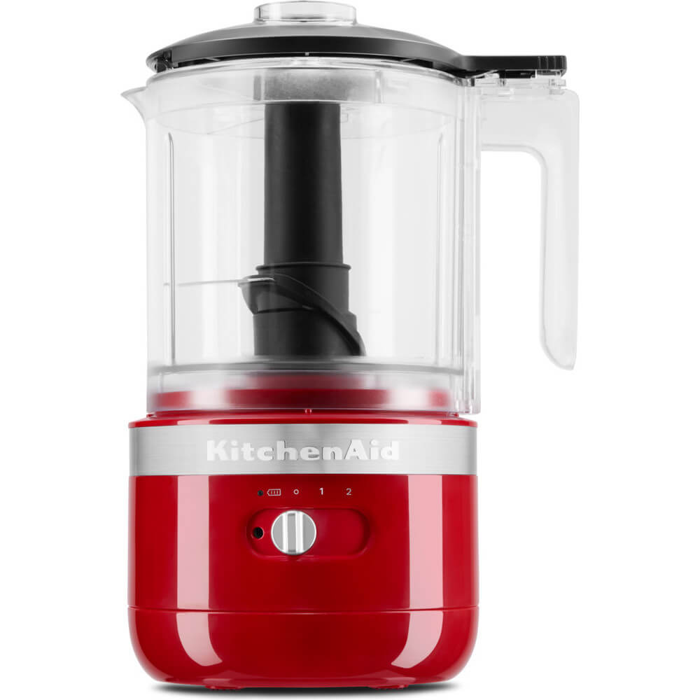 KitchenAid 5 Cup Cordless Food Chopper, Blue Velvet KitchenAid 5KFCB519BER 5 Cup Cordless Food Chopper in Empire Red
