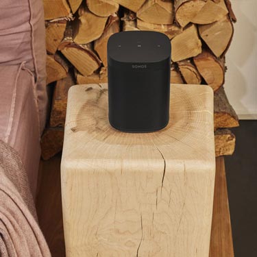Sonos One SL Speaker available in Black or White