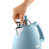Delonghi KBX3016AZ Argento Flora Kettle in Blue Delonghi KBX3016AZ Argento Flora Kettle in Blue