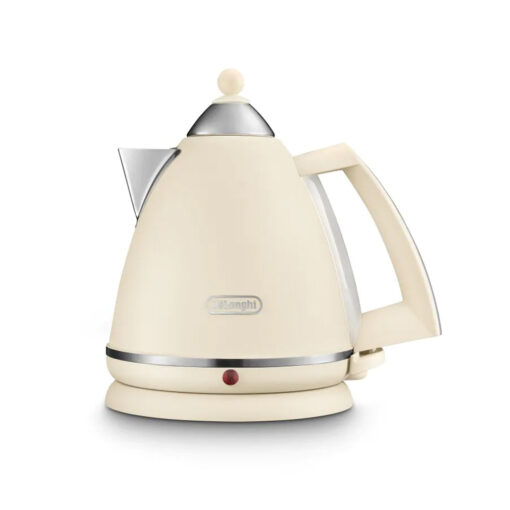 Delonghi KBX3016BG Argento Flora Kettle in Beige Delonghi KBX3016BG Argento Flora Kettle in Beige