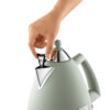 Delonghi KBX3016GR Argento Flora Kettle in Green Delonghi KBX3016GR Argento Flora Kettle in Green