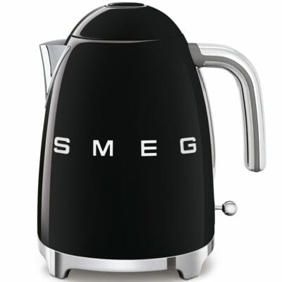 Smeg KLF03BLUK Retro Kettle in Black