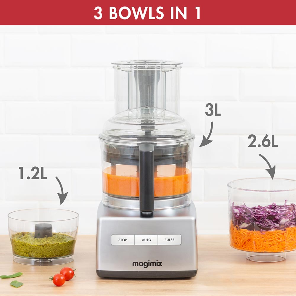 Magimix 4200XL Compact System 18471 Food Processor in Satin Magimix 4200XL Compact System 18471 Food Processor in Satin