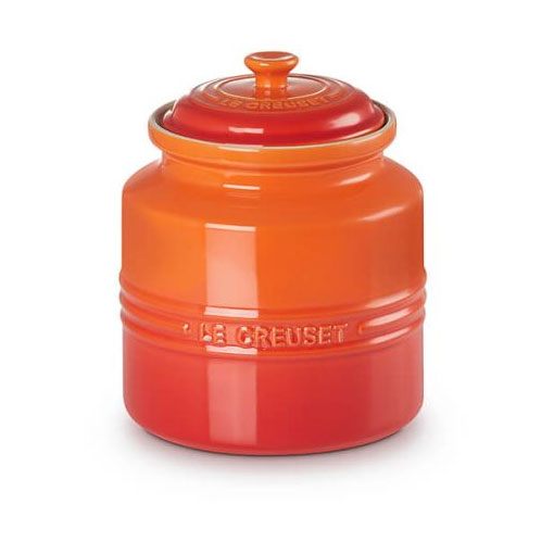 Le Creuset Stoneware Biscuit Jar Volcanic