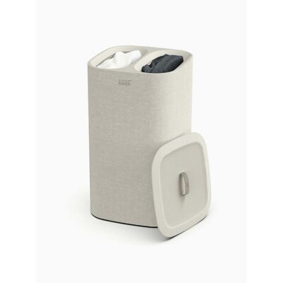 Joseph Joseph Tota 60 Litre Laundry Basket in Ecru - 50019