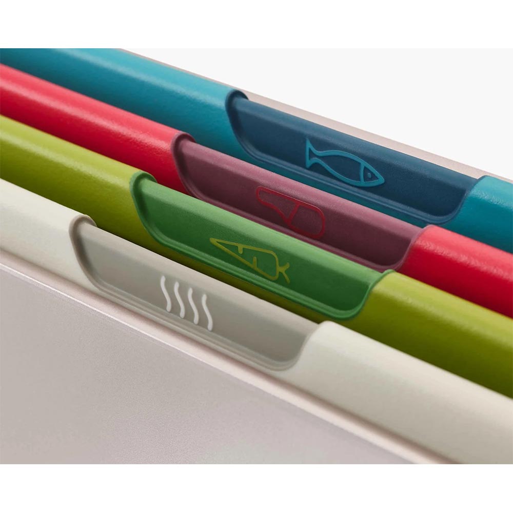 Joseph Joseph Folio Icon 4-piece Regular Chopping Board Set - 60218 Joseph Joseph Folio Icon 4-piece Regular Chopping Board Set - 60218
