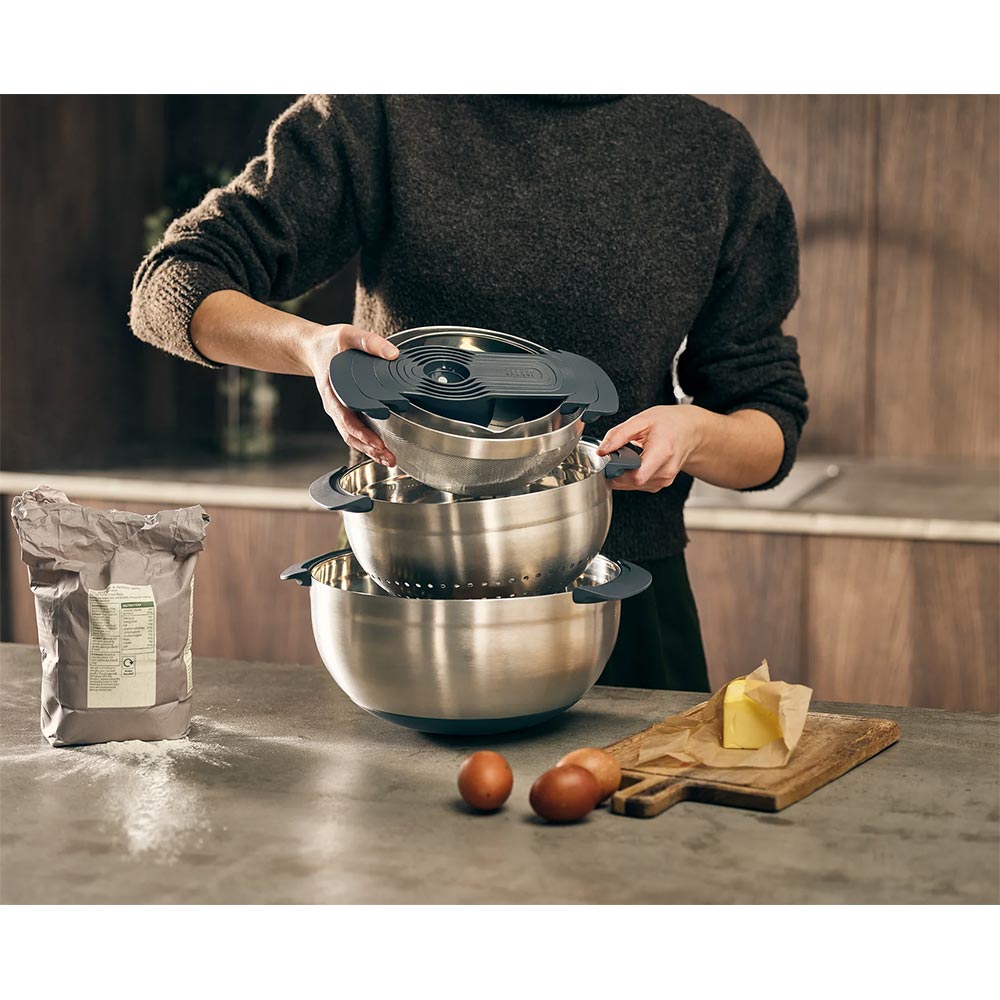 Joseph Joseph Nest 9 Steel Food Preparation Set - 95032 Joseph Joseph Nest 9 Steel Food Preparation Set - 95032