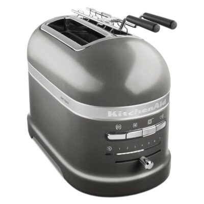 KitchenAid 5KMT2204BMS Artisan 2-slot Toaster in Medallion Silver