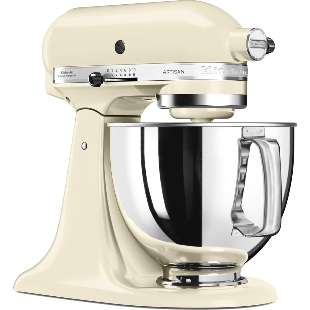 KitchenAid 5KSM125BAC Artisan Mixer in Almond Cream KitchenAid 5KSM125BAC Artisan Mixer in Almond Cream