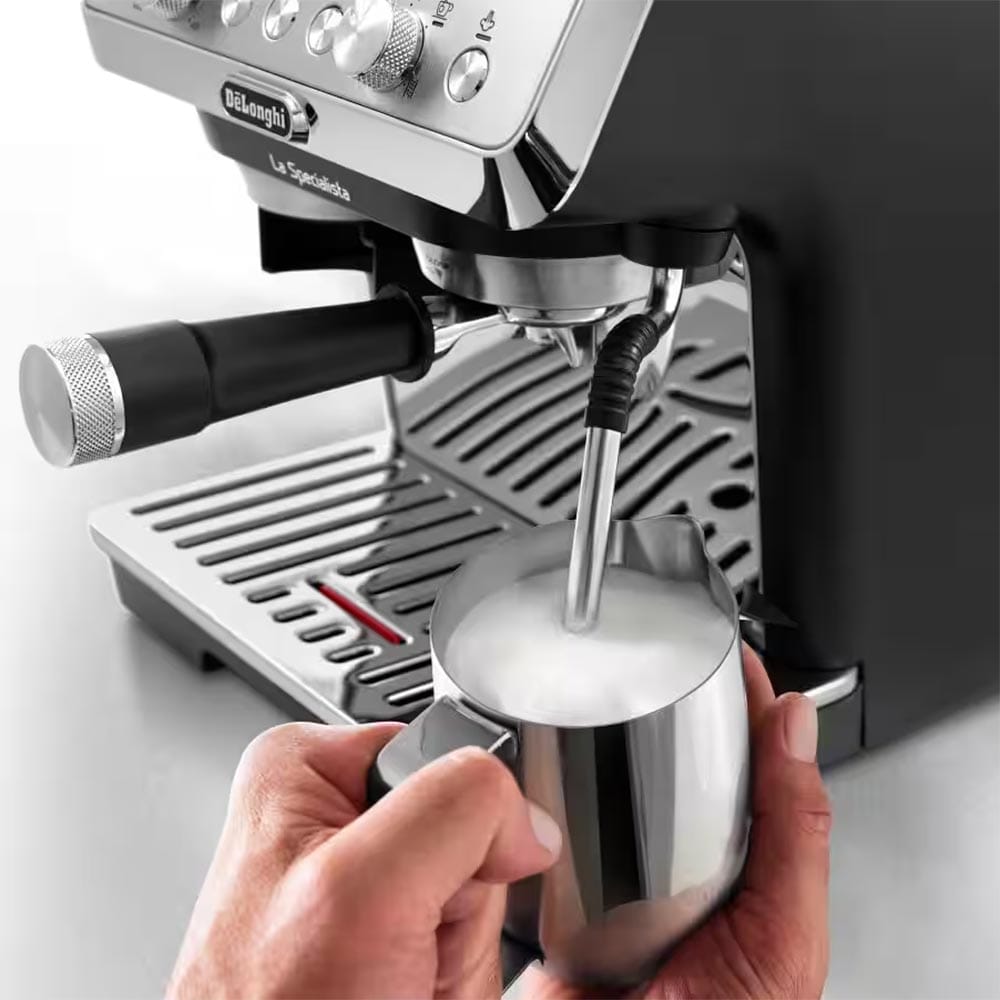 Delonghi EC9155MB La Specialista Arte Bean to Cup Espresso Coffee Machine in Stainless Steel Delonghi EC9155MB La Specialista Arte Bean to Cup Espresso Coffee Machine in Stainless Steel