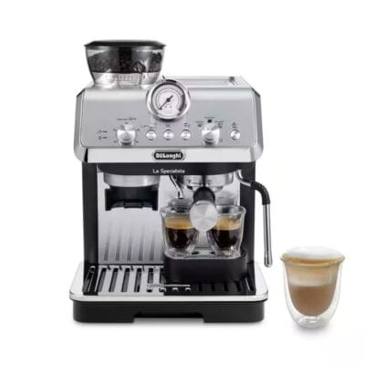 Delonghi EC9155MB La Specialista Arte Bean to Cup Espresso Coffee Machine in Stainless Steel