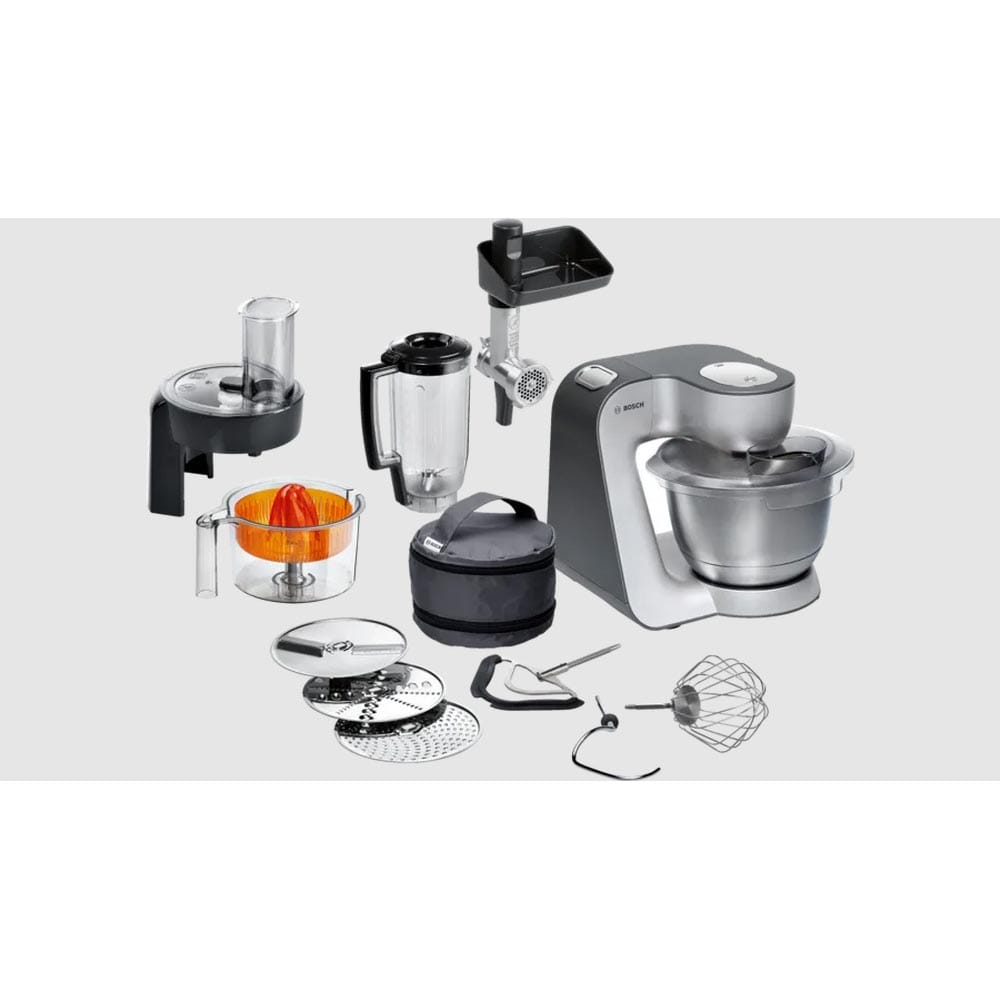 Bosch MUM59340GB CreationLine 3.9 Litre 1000W Stand Mixer in Silver Bosch MUM59340GB CreationLine 3.9 Litre 1000W Stand Mixer in Silver