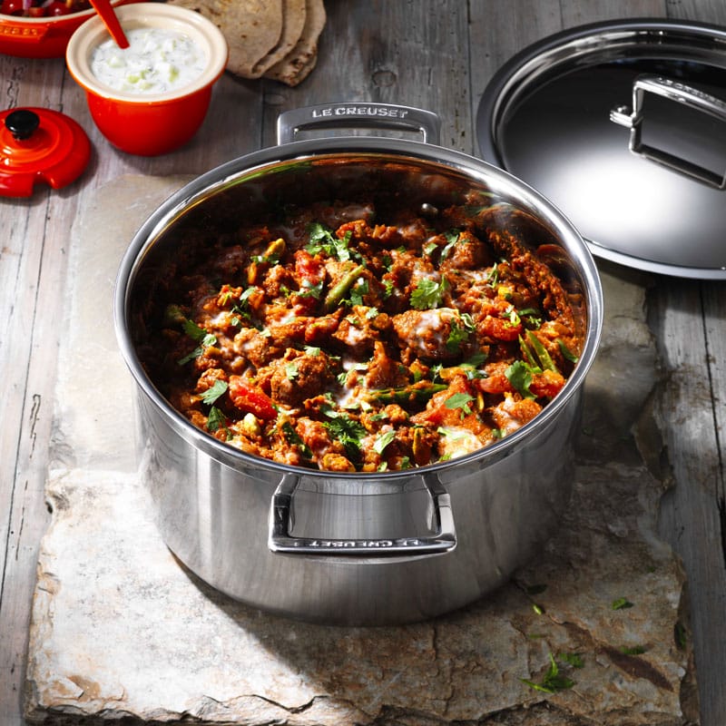 Le Creuset 3 Ply Stainlass Steel Cookware