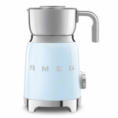 Smeg MFF11PBUK Pastel Blue Milk Frother