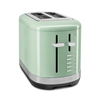 KitchenAid 5MT2109BPT Manual Control 2 Slot Toaster in Pistachio