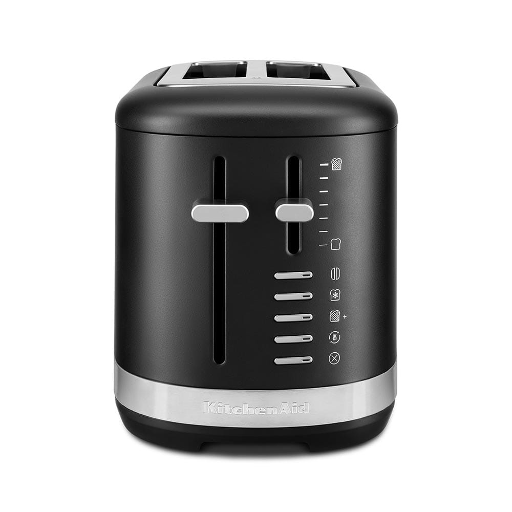 KitchenAid 5MT2109BBM Manual Control 2 Slot Toaster in Matte Black KitchenAid 5MT2109BBM Manual Control 2 Slot Toaster in Matte Black