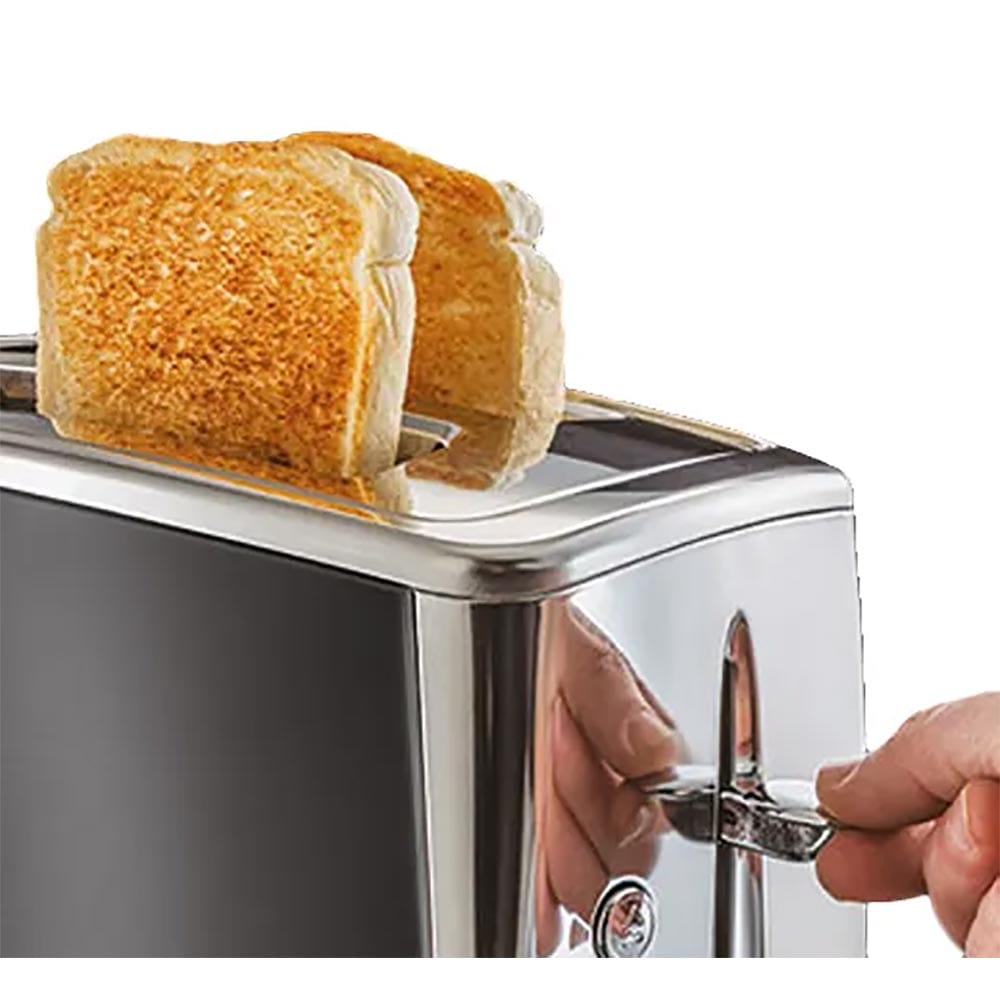 Russell Hobbs 23221 Luna 2 Slice Toaster in Moonlight Grey Russell Hobbs 23221 Luna 2 Slice Toaster in Moonlight Grey
