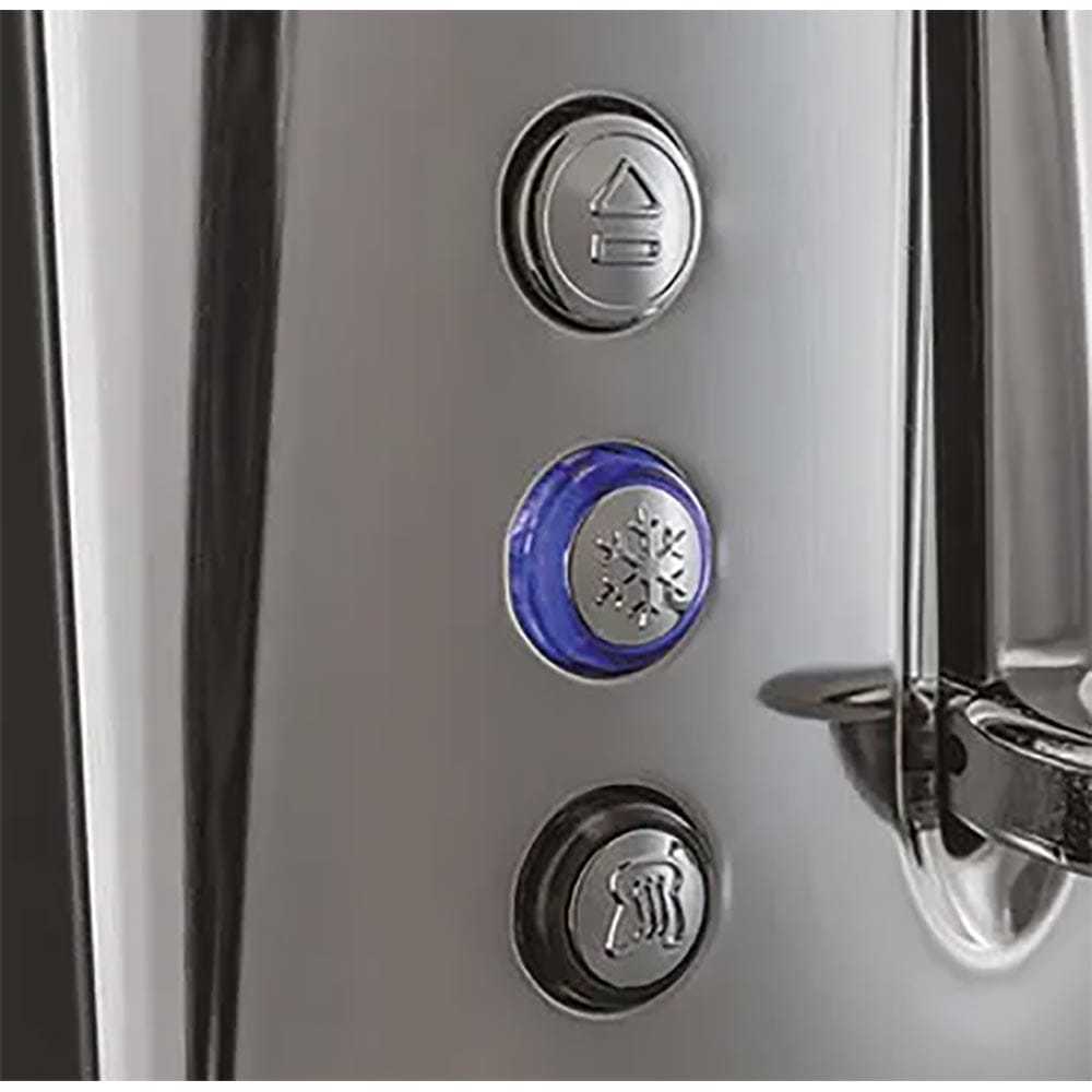 Russell Hobbs 23221 Luna 2 Slice Toaster in Moonlight Grey Russell Hobbs 23221 Luna 2 Slice Toaster in Moonlight Grey