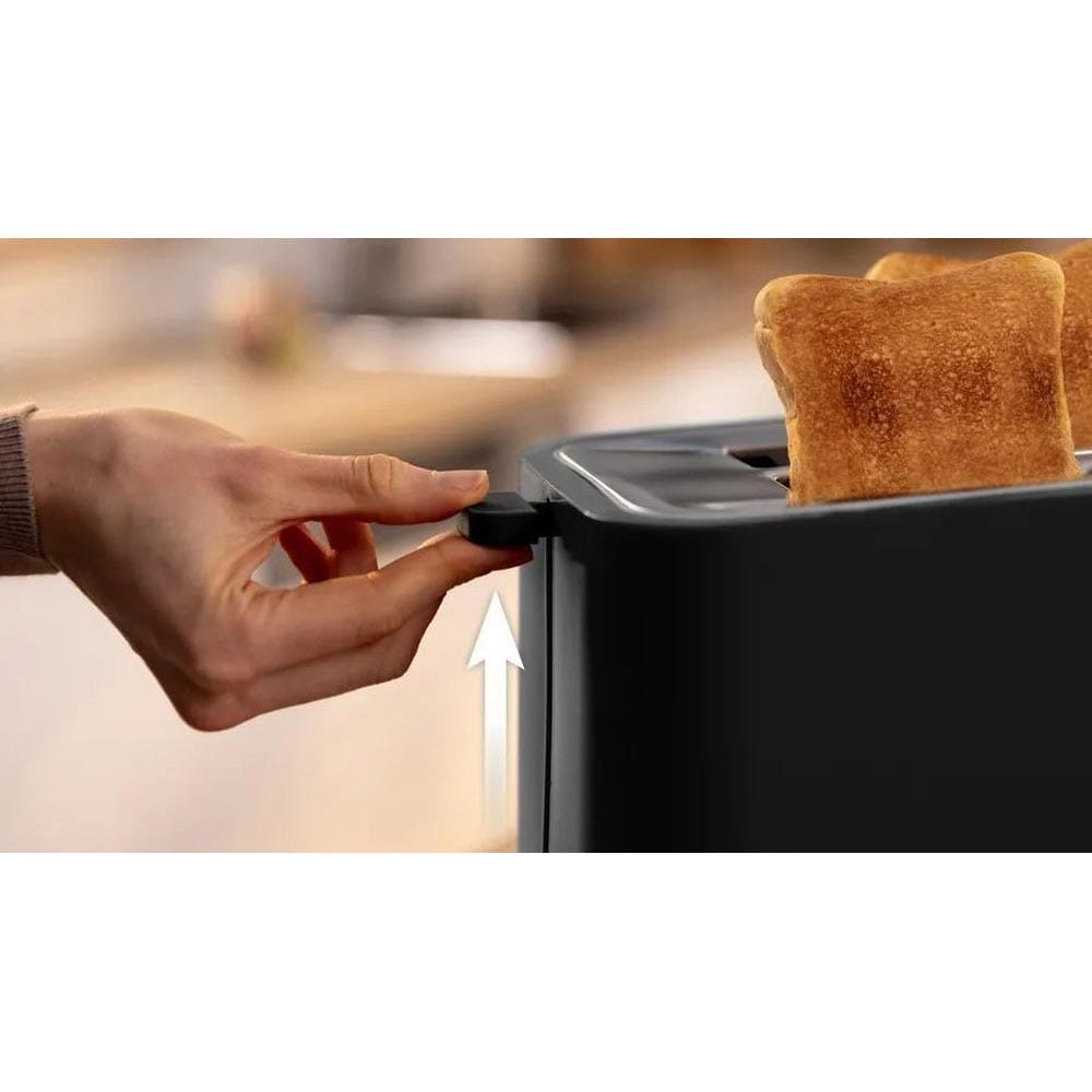 Bosch TAT4M223GB 2 Slice Toaster in Black Bosch TAT4M223GB 2 Slice Toaster in Black