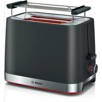 Bosch TAT4M223GB 2 Slice Toaster in Black