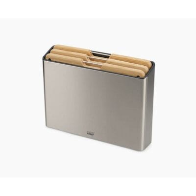 Joseph Joseph 60229 Folio Steel Bamboo 3 Piece Board Set