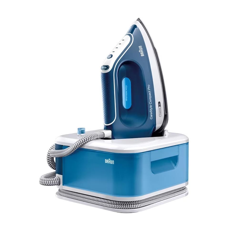 Braun IS2565BL CareStyle Compact Pro Steam Generator Iron in Blue Braun IS2565BL CareStyle Compact Pro Steam Generator Iron in Blue