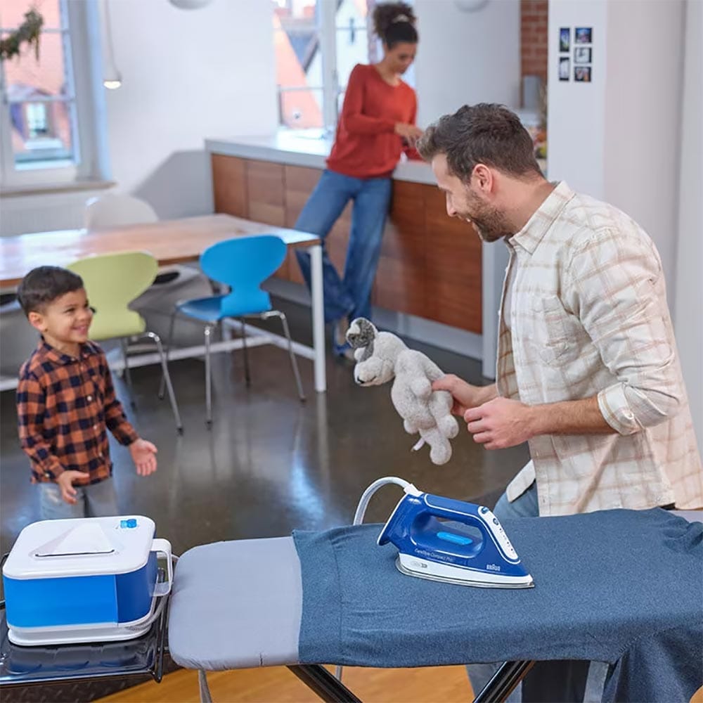 Braun IS2565BL CareStyle Compact Pro Steam Generator Iron in Blue Braun IS2565BL CareStyle Compact Pro Steam Generator Iron in Blue