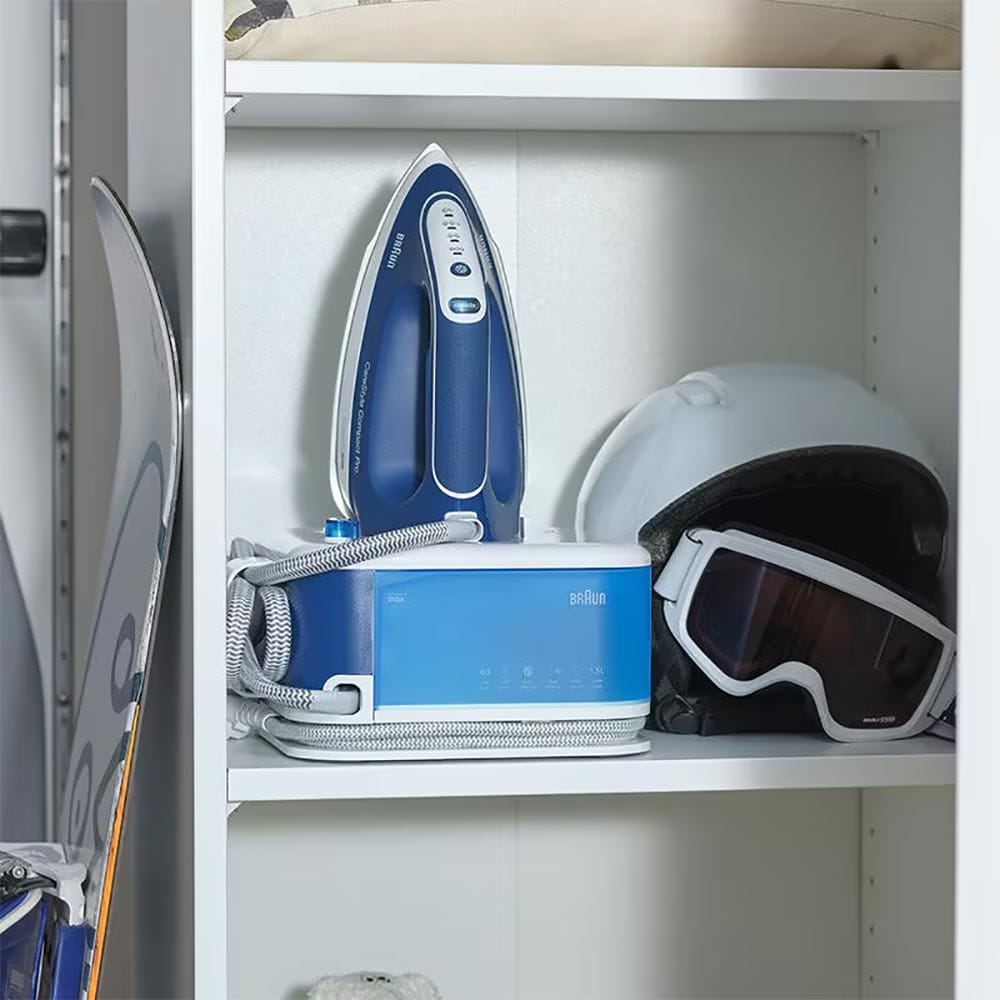 Braun IS2565BL CareStyle Compact Pro Steam Generator Iron in Blue Braun IS2565BL CareStyle Compact Pro Steam Generator Iron in Blue