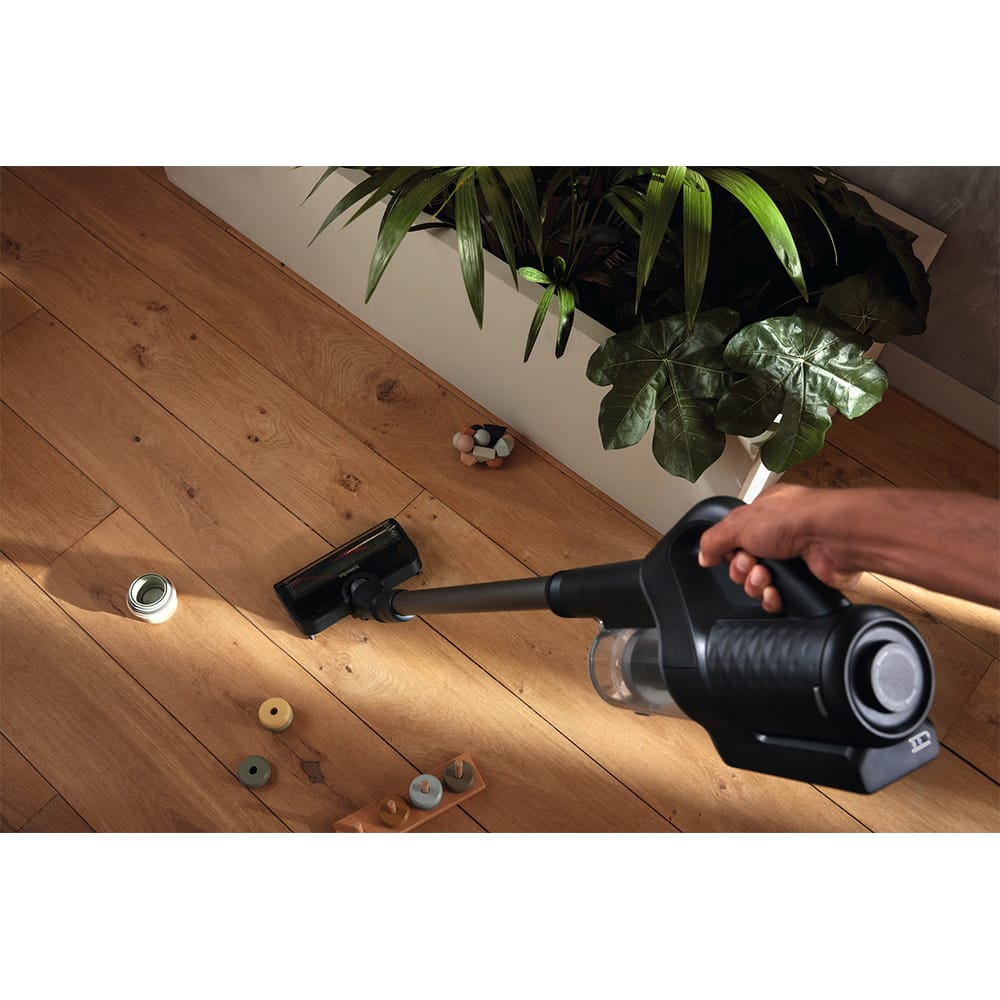 Miele DuoFlex HX1 Cat & Dog Cordless Handstick Vacuum Cleaner in Obsidian Black Miele DuoFlex HX1 Cat & Dog Cordless Handstick Vacuum Cleaner in Obsidian Black