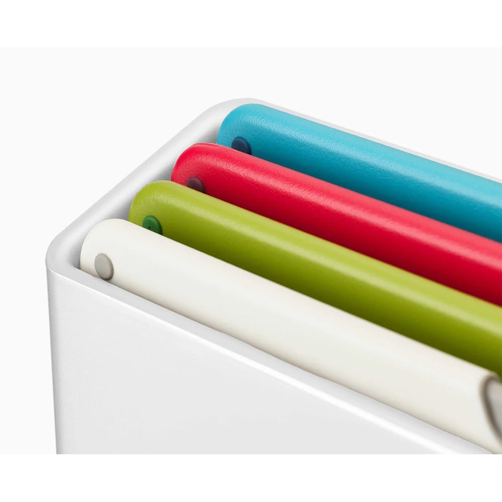 Joseph Joseph Folio Icon 4 Piece Regular Chopping Board Set in White - 60228
