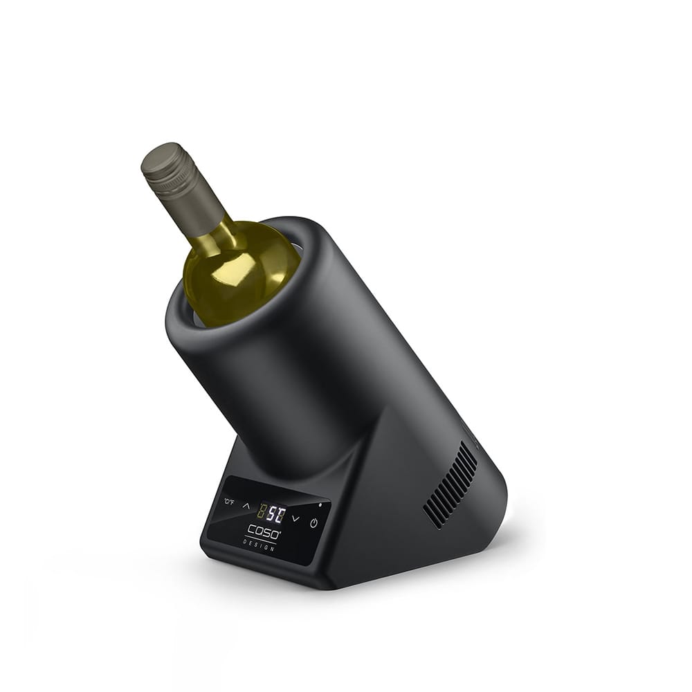 Caso Design Tabletop Wine Cooler in Black - 00615 Caso Design Tabletop Wine Cooler in Black - 00615