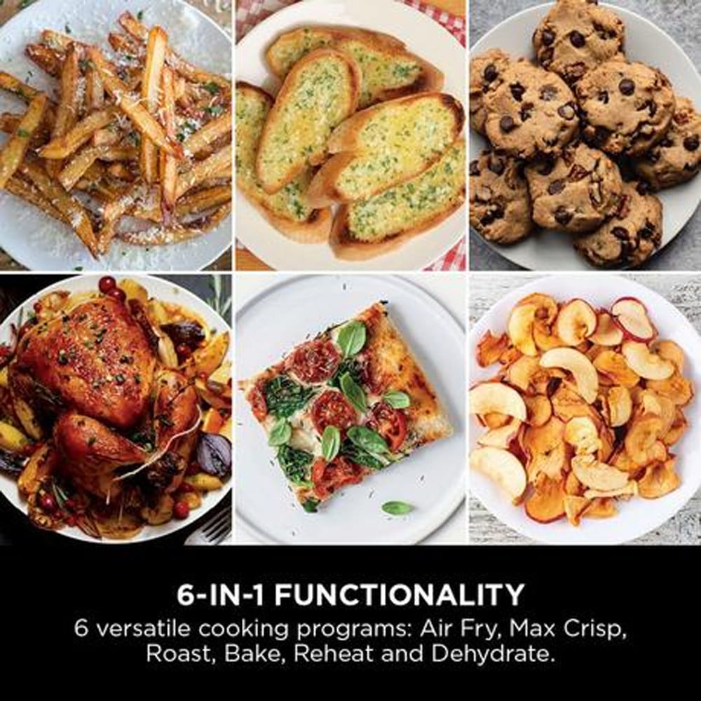 Ninja SL400UK Double Stack XL 2-Drawer 9.5L Air Fryer in Grey Ninja SL400UK Double Stack XL 2-Drawer 9.5L Air Fryer in Grey