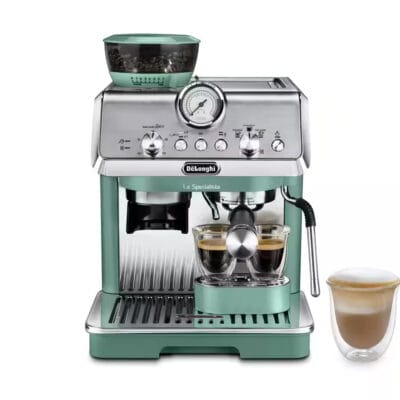 Delonghi EC9155GR La Specialista Arte Bean to Cup Espresso Coffee Machine in Green