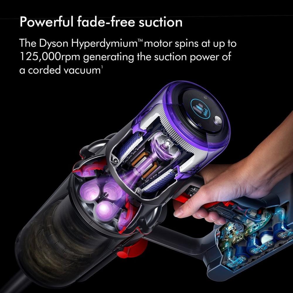 Dyson V11 Advanced Cordless Vacuum Cleaner with up to 60 minutes run time - Nickel/Purple Dyson V11 Advanced Cordless Vacuum Cleaner with up to 60 minutes run time - Nickel/Purple