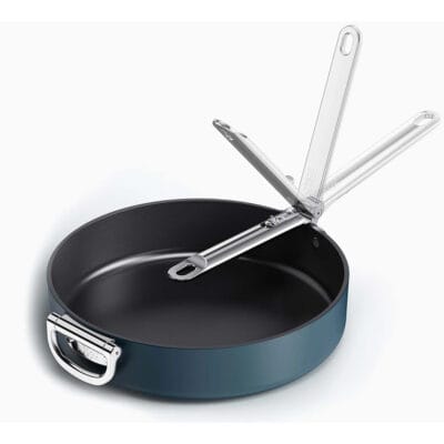 Joseph Joseph Space Folding Handle Ceramic Non-stick 30cm Blue Frying Pan - 45043