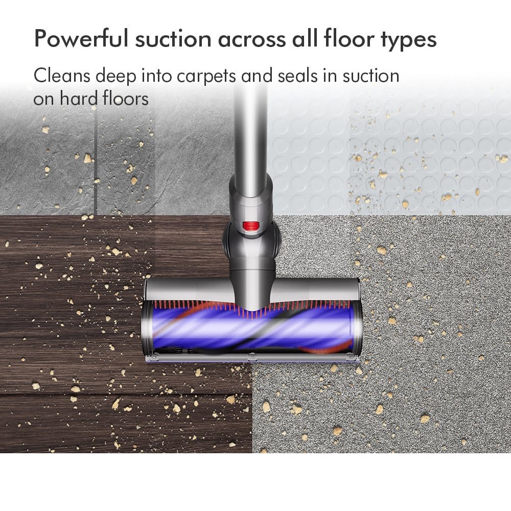 Dyson V8 Advanced Cordless Vacuum Cleaner with up to 40 minutes Run Time - Silver/Nickel Dyson V8 Advanced Cordless Vacuum Cleaner with up to 40 minutes Run Time - Silver/Nickel