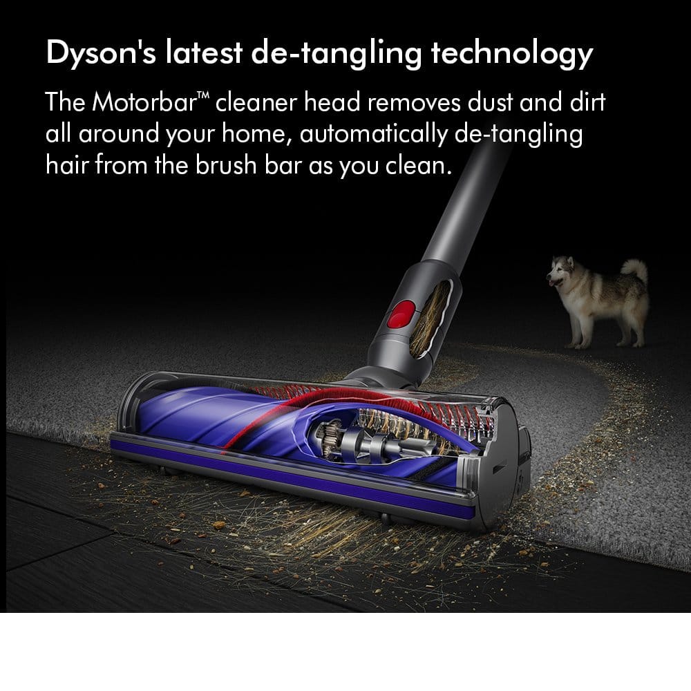 Dyson V8 Advanced Cordless Vacuum Cleaner with up to 40 minutes Run Time - Silver/Nickel Dyson V8 Advanced Cordless Vacuum Cleaner with up to 40 minutes Run Time - Silver/Nickel