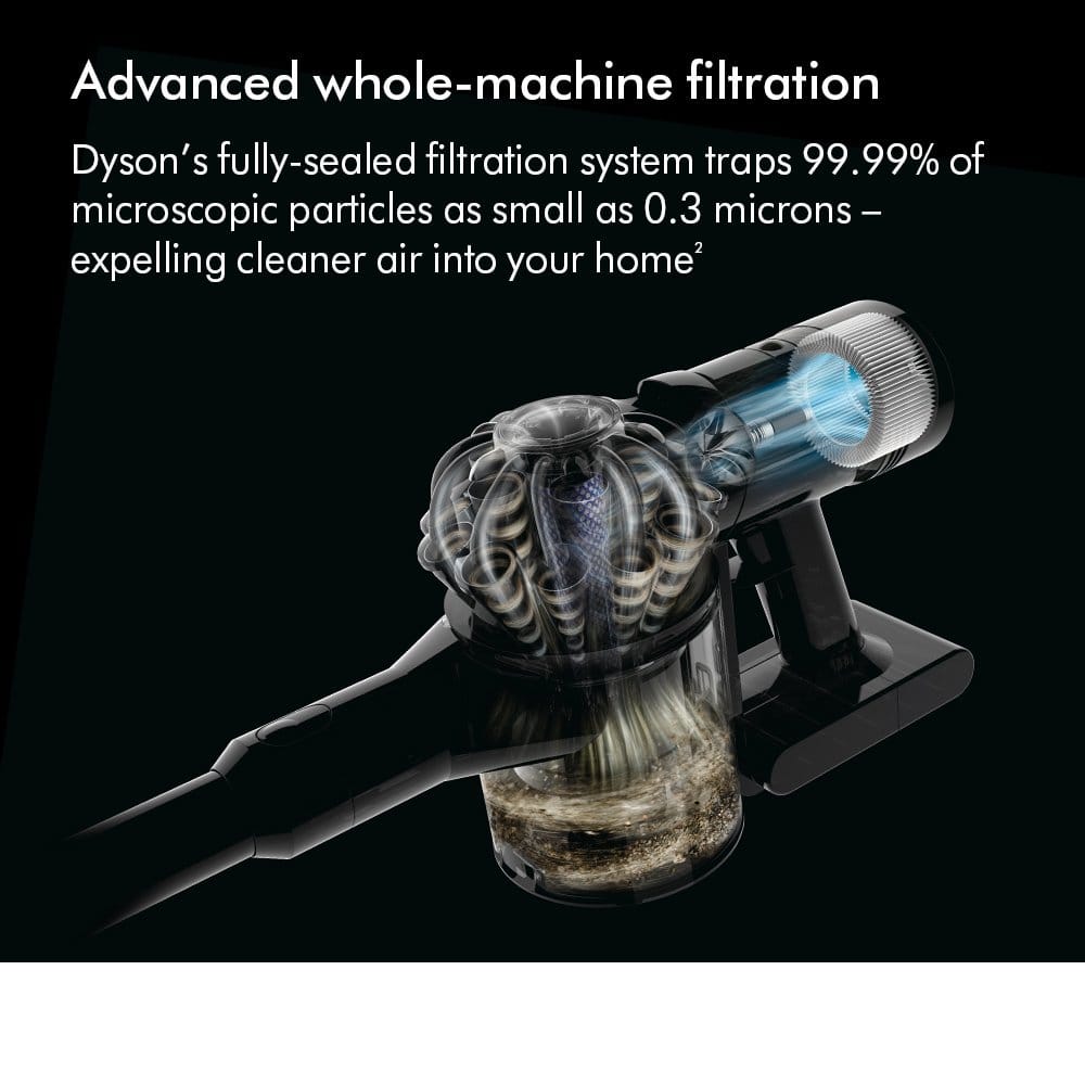 Dyson V8 Advanced Cordless Vacuum Cleaner with up to 40 minutes Run Time - Silver/Nickel Dyson V8 Advanced Cordless Vacuum Cleaner with up to 40 minutes Run Time - Silver/Nickel