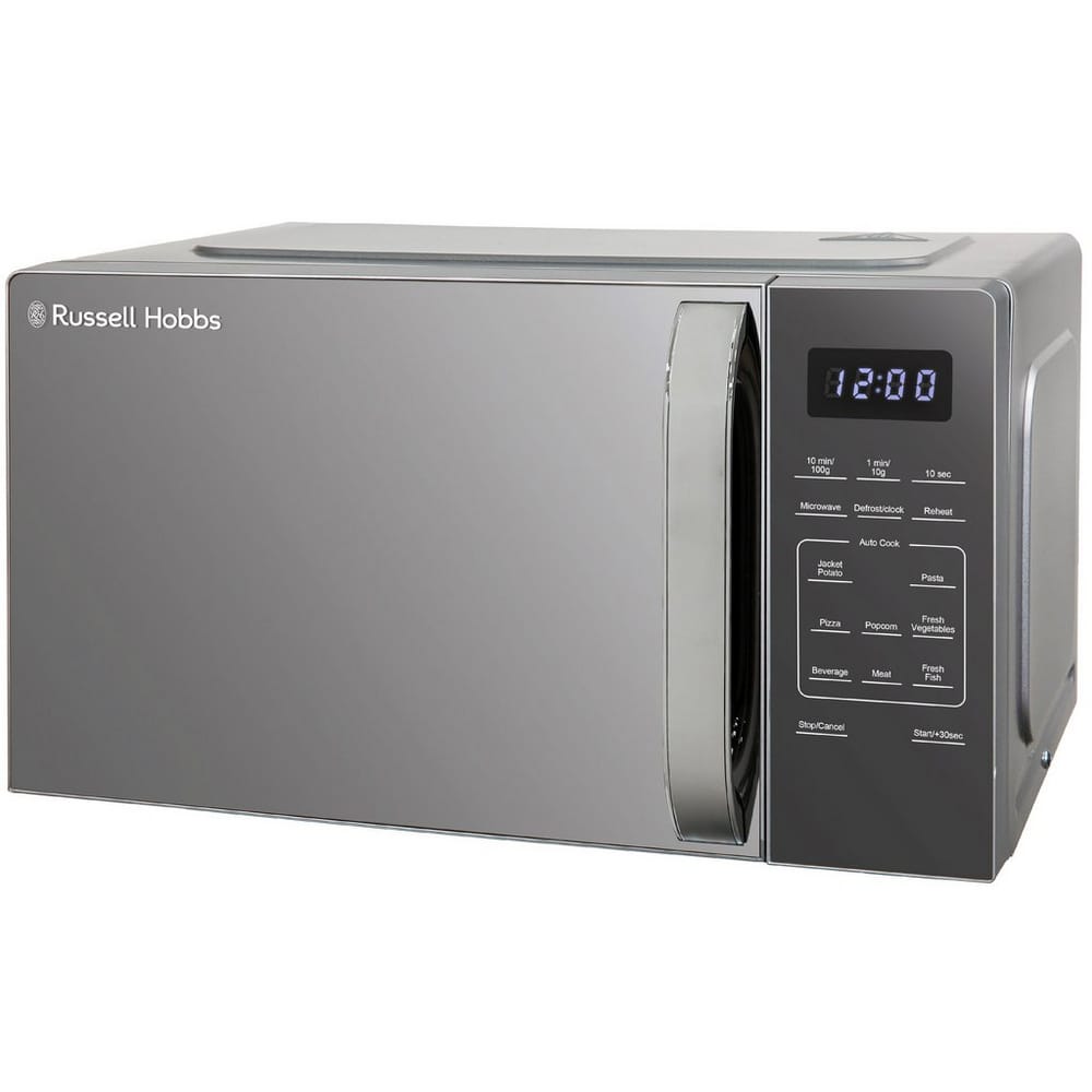 Russell Hobbs 20 Litre 800W Touch Control Digital Microwave in Silver - RHMT2045S