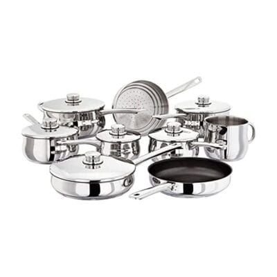 Stellar 1000 9 Piece Saucepan Set - S1F2