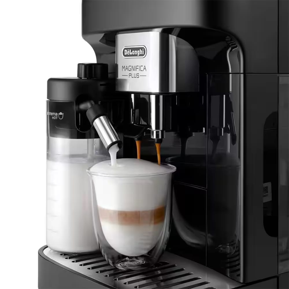 Delonghi Magnifica Plus Bean to Cup Coffee Machine in Black - ECAM32060B Delonghi Magnifica Plus Bean to Cup Coffee Machine in Black - ECAM32060B