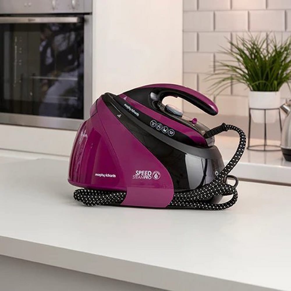 Morphy Richards SpeedSteam Pro Steam Generator in Purple - 332102
