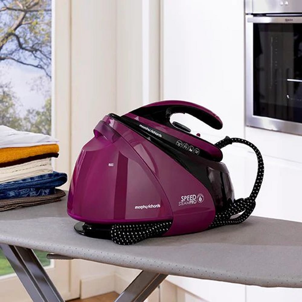 Morphy Richards SpeedSteam Pro Steam Generator in Purple - 332102